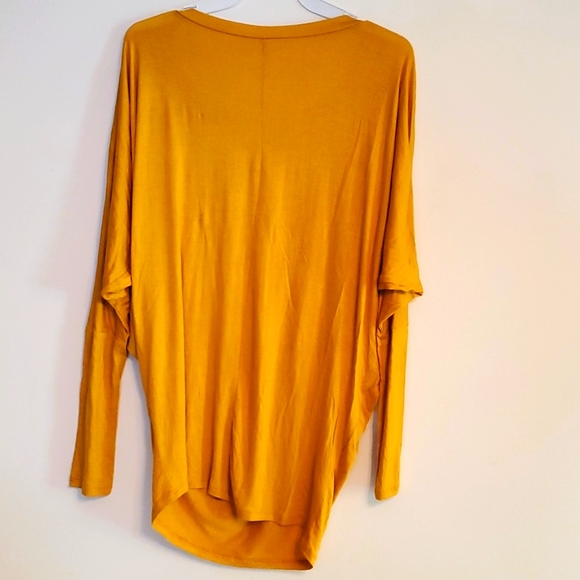 Love In Mustard Long Sleeve Top - Picture 2 of 3